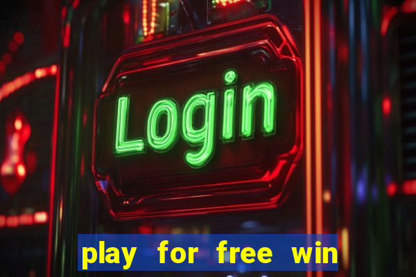 play for free win for real bingo