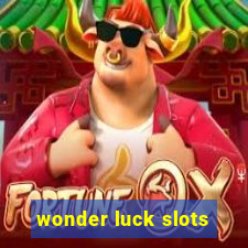 wonder luck slots