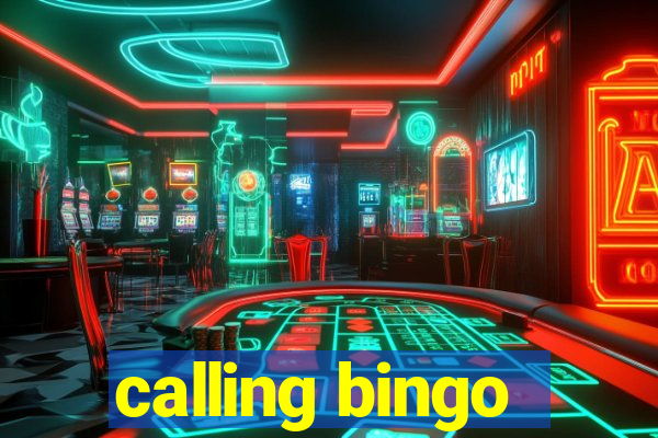 calling bingo