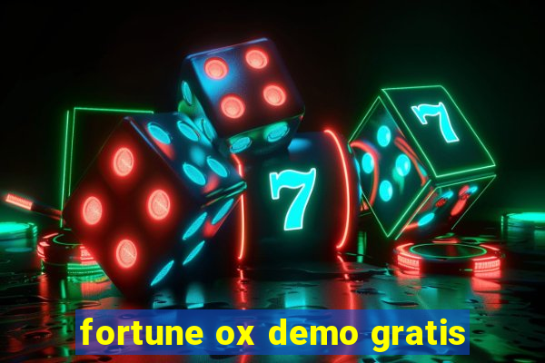 fortune ox demo gratis