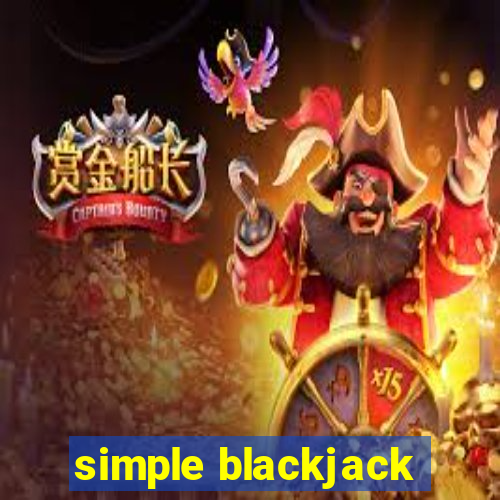 simple blackjack