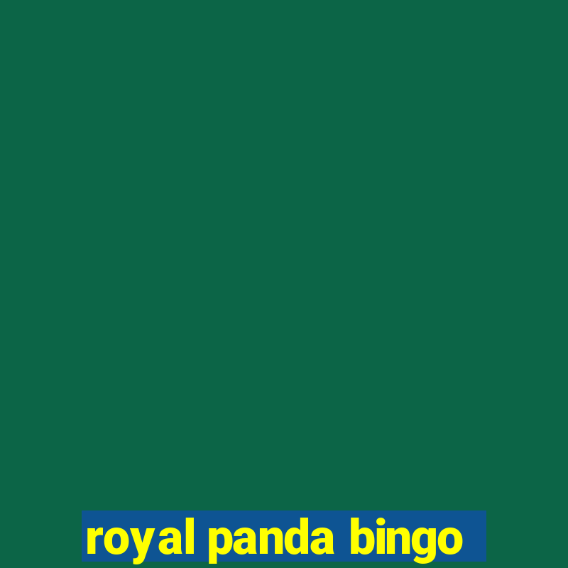 royal panda bingo