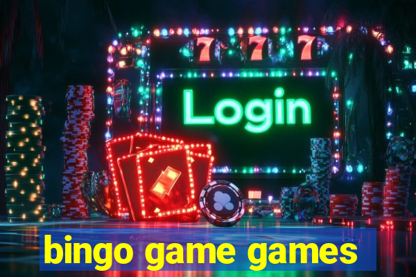 bingo game games