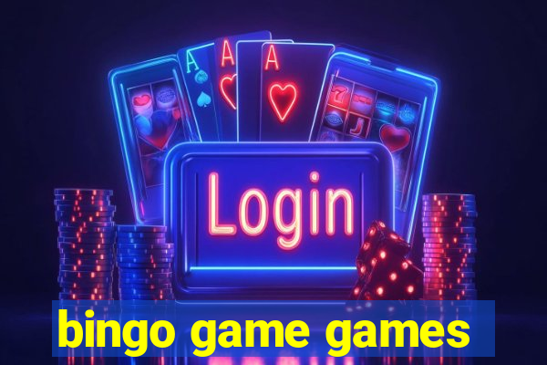 bingo game games