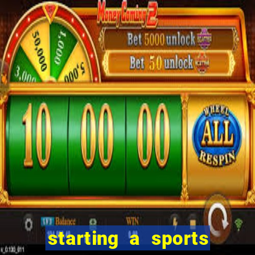 starting a sports betting company