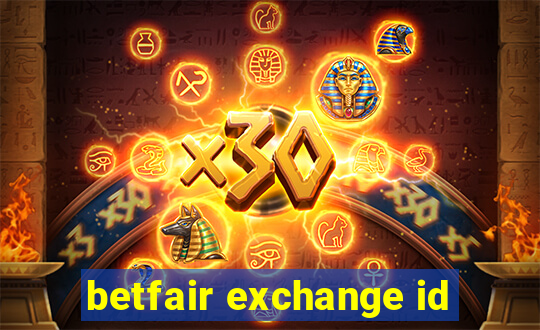 betfair exchange id