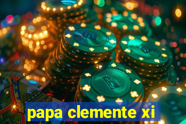 papa clemente xi