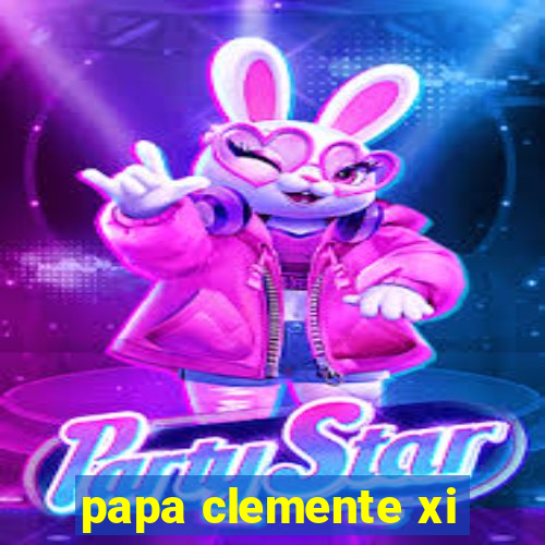 papa clemente xi