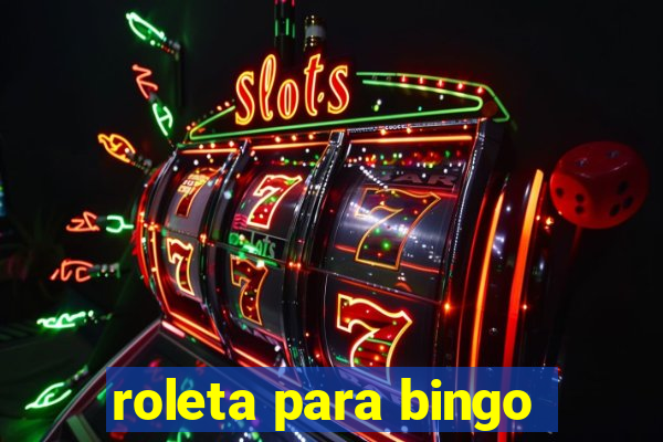 roleta para bingo