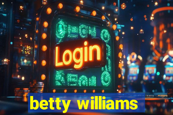 betty williams