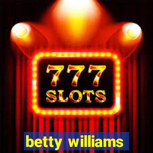 betty williams