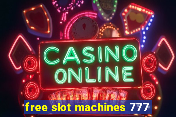 free slot machines 777