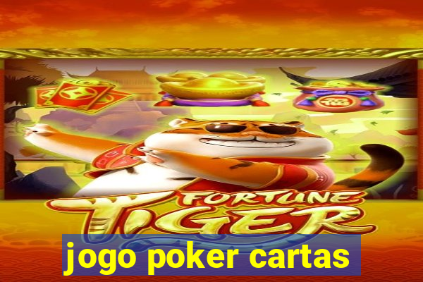 jogo poker cartas