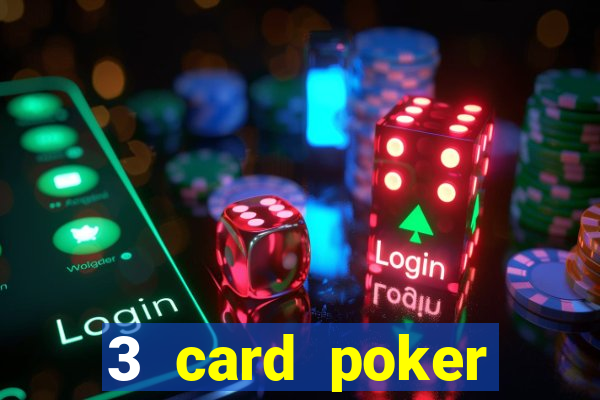 3 card poker casino rules