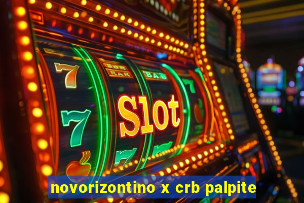 novorizontino x crb palpite