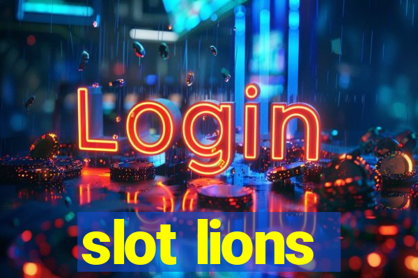 slot lions