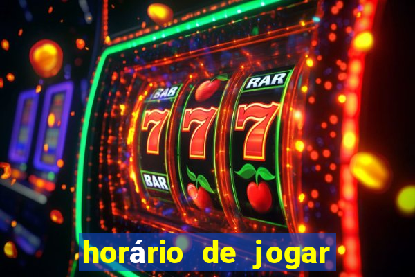 horário de jogar fortune rabbit