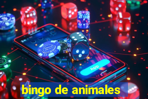 bingo de animales