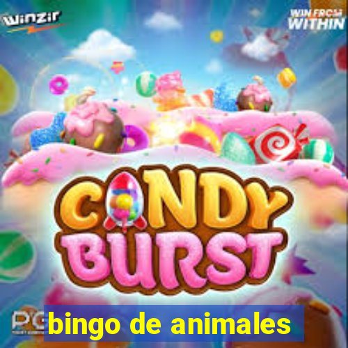 bingo de animales