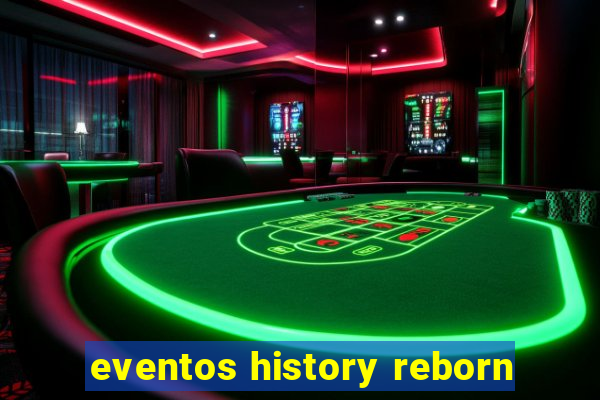 eventos history reborn