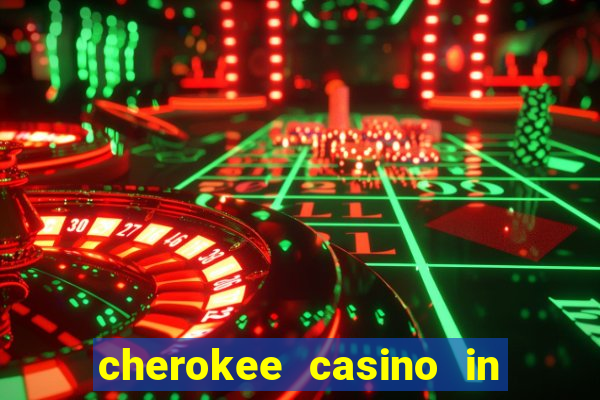 cherokee casino in cherokee nc