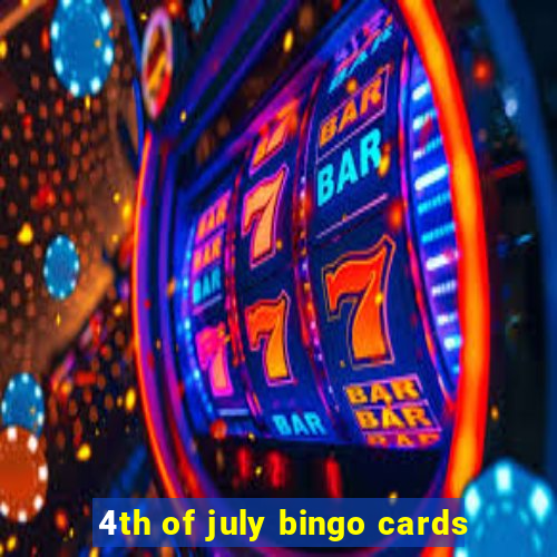 4th of july bingo cards