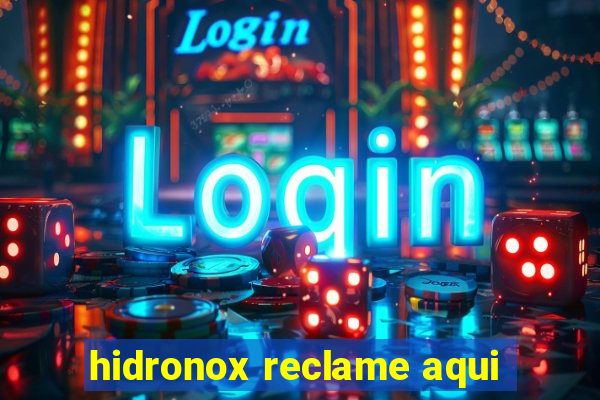 hidronox reclame aqui