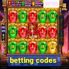 betting codes