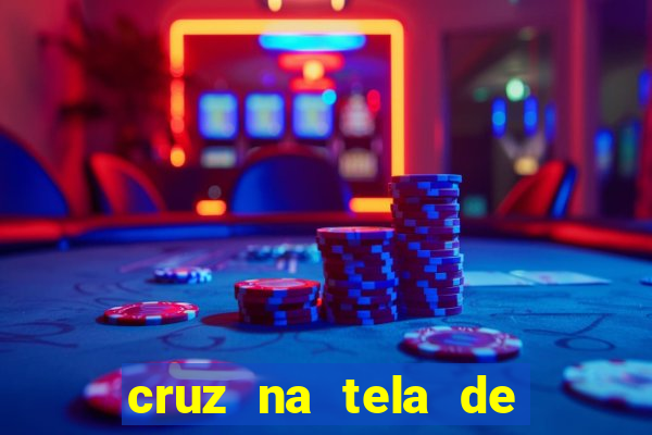 cruz na tela de cruz das