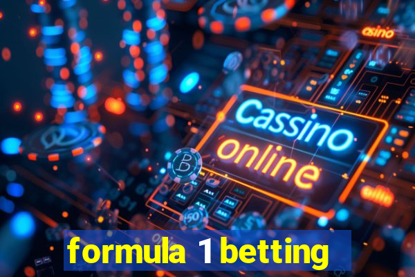 formula 1 betting