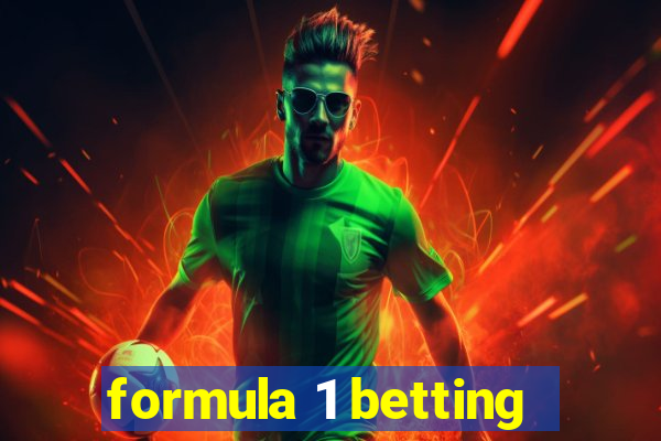 formula 1 betting