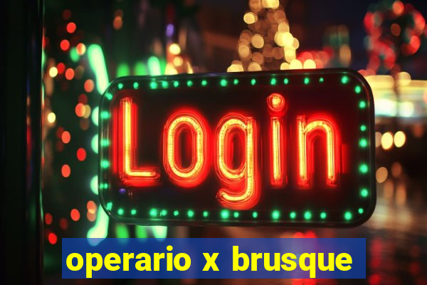 operario x brusque