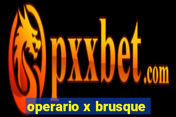 operario x brusque