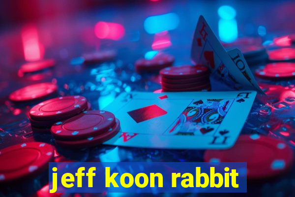 jeff koon rabbit