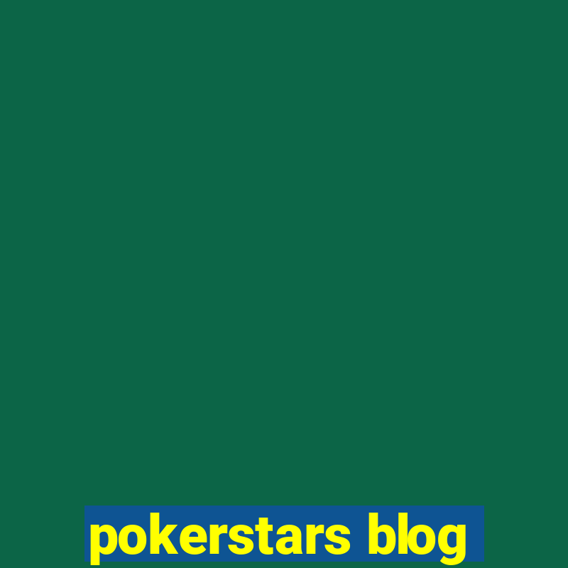 pokerstars blog