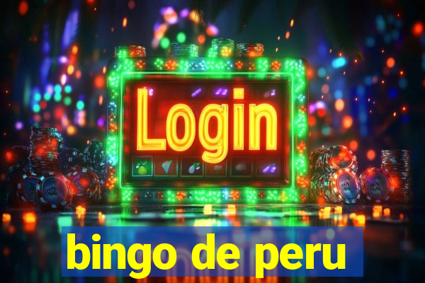 bingo de peru