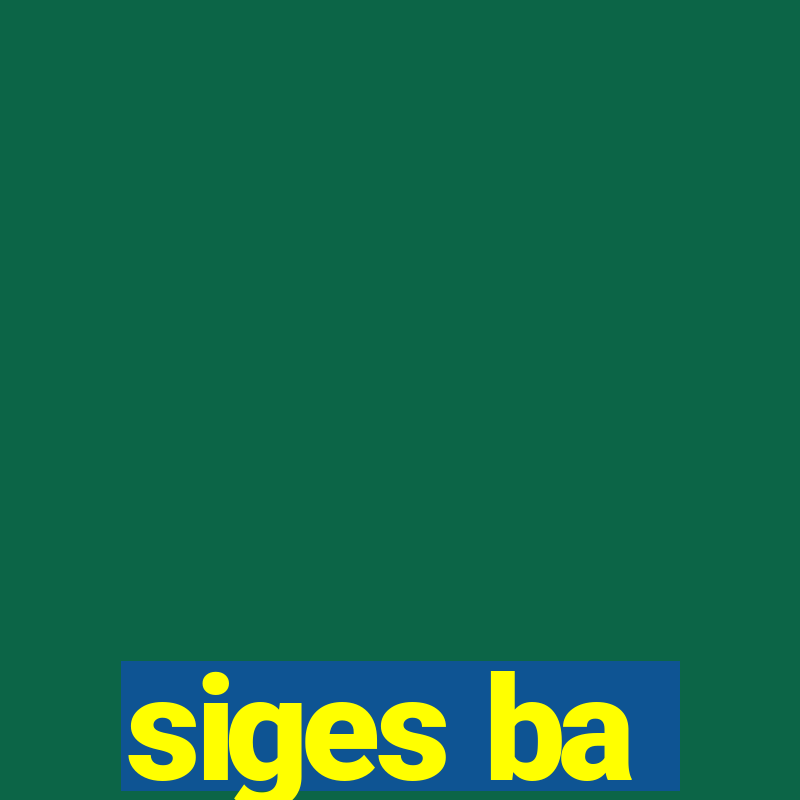 siges ba