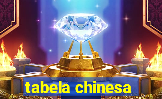 tabela chinesa