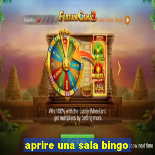 aprire una sala bingo