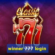 winner 777 login