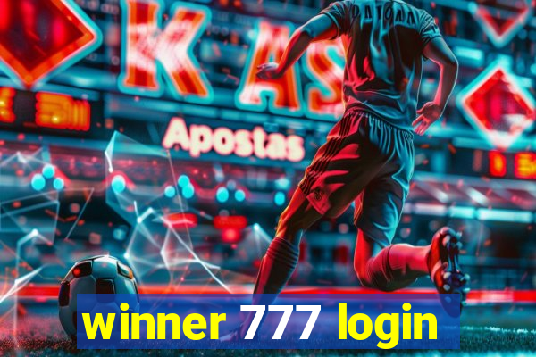 winner 777 login