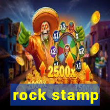 rock stamp