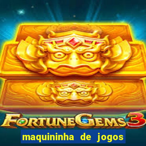 maquininha de jogos de futebol