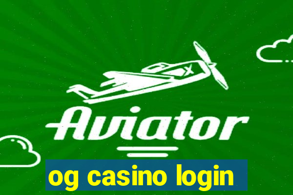 og casino login