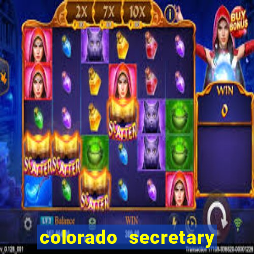 colorado secretary of state bingo