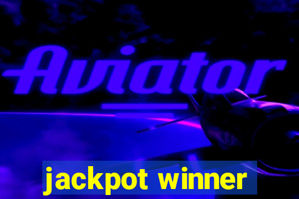 jackpot winner