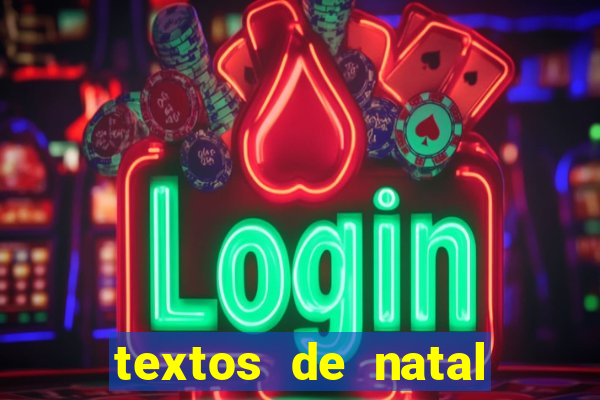 textos de natal para leitura