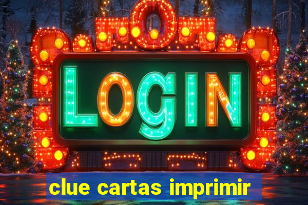 clue cartas imprimir