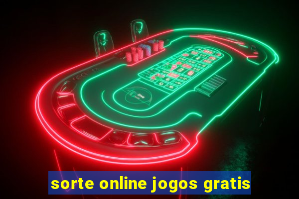 sorte online jogos gratis