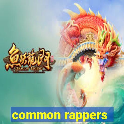 common rappers